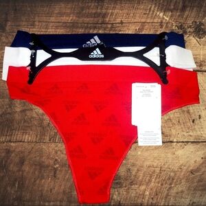 Adidas  3-PACK Seamless THONG Panties